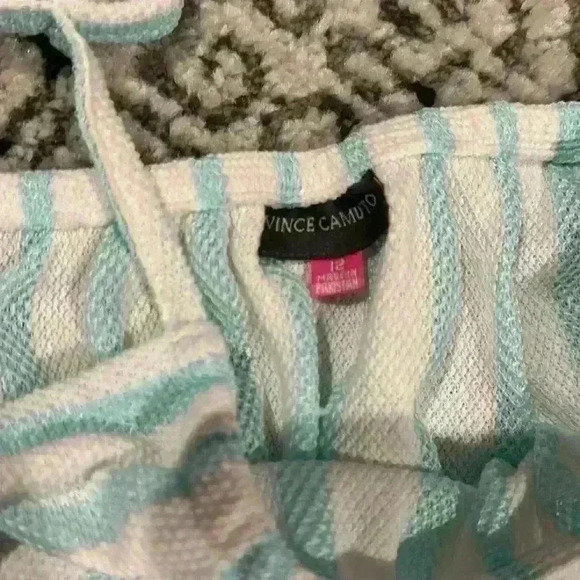 Vince Camuto striped romper size 12 girls - Picture 2 of 3